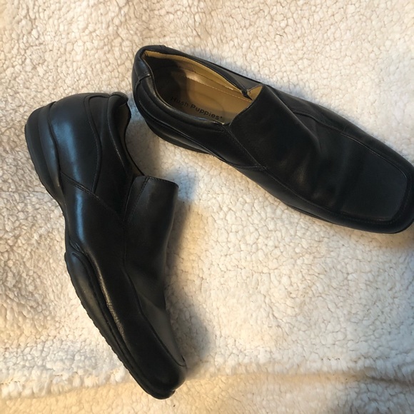 Hushpuppies oxfords driving slip on leather sheep loafers - Picture 3 of 13